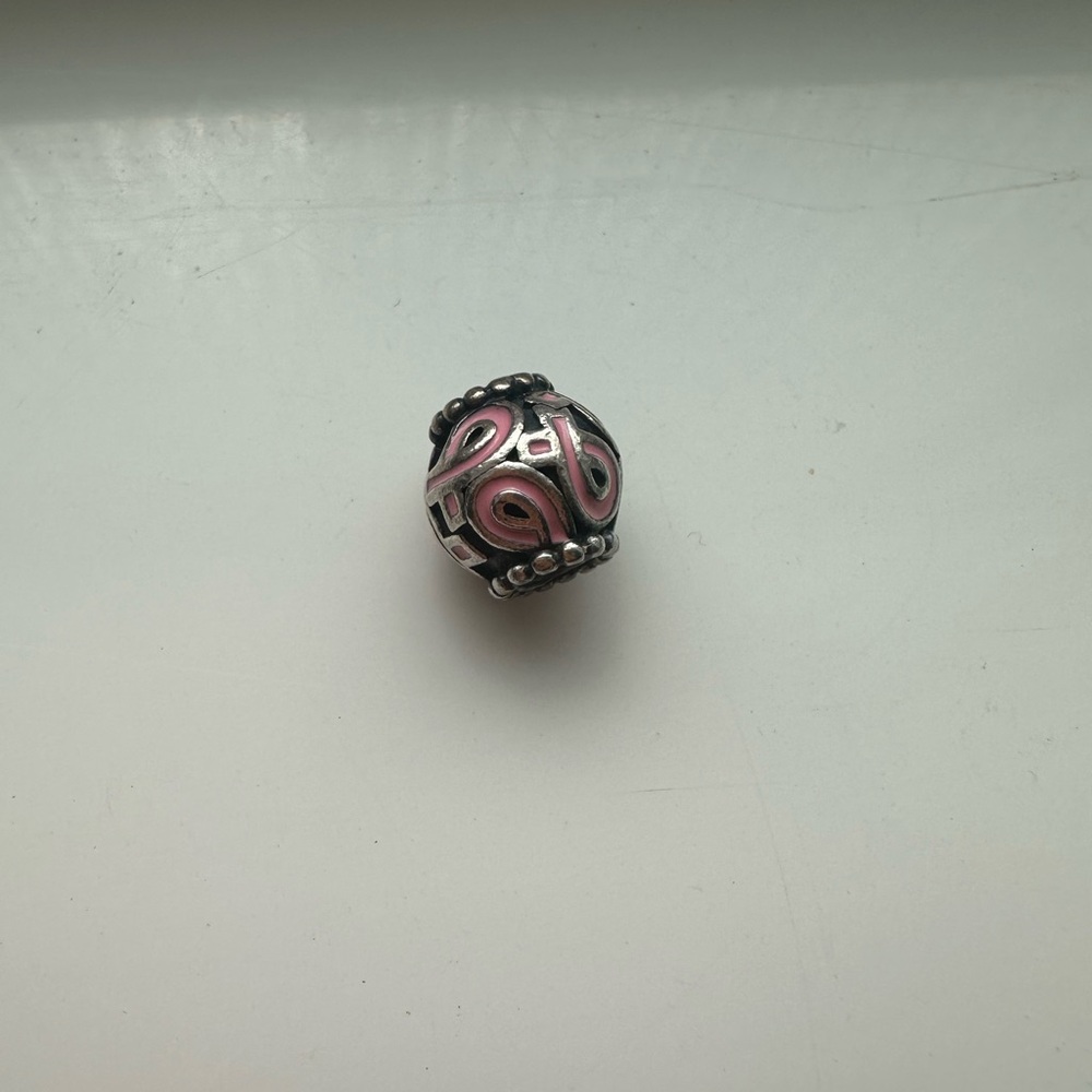 Pandora Breast Cancer Awareness Charm